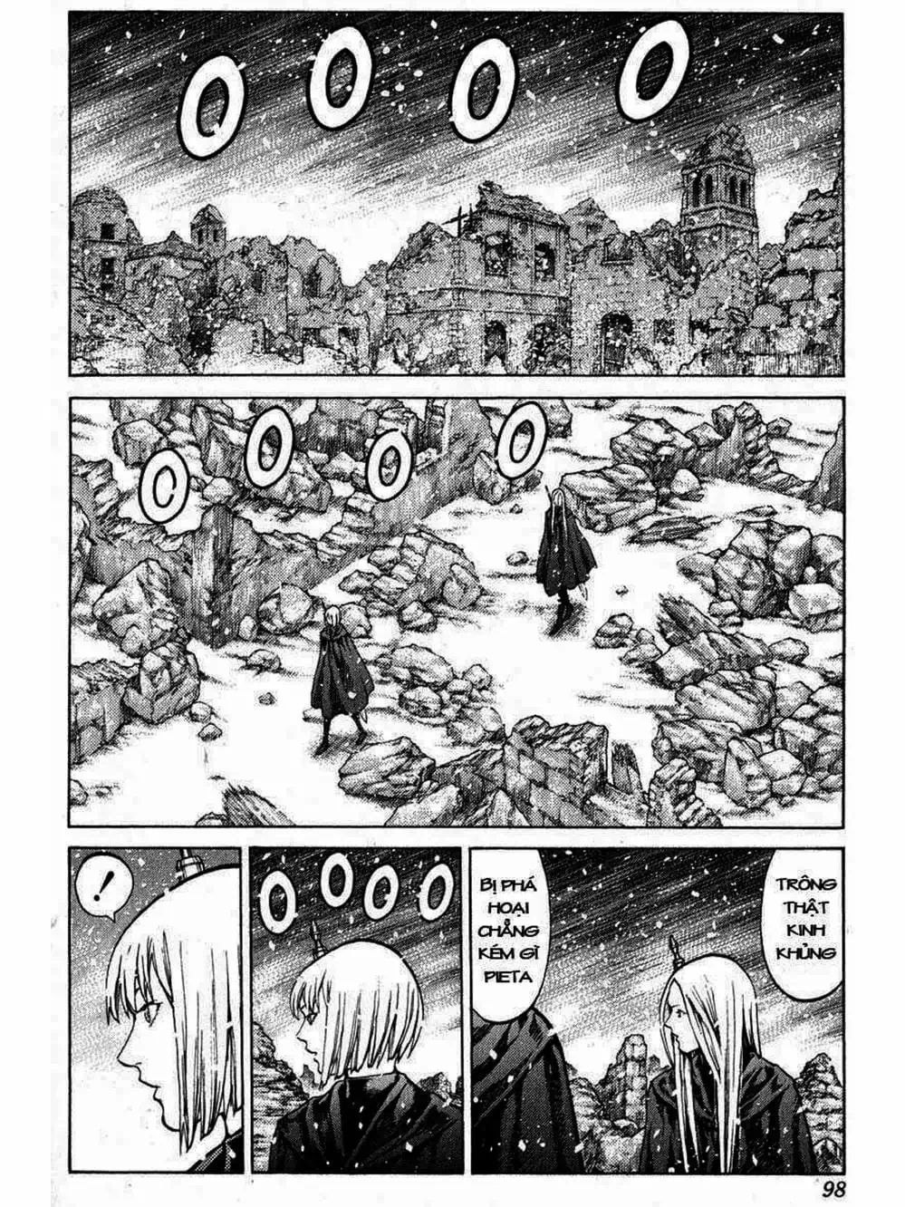 Truyện Tranh Claymore Mắt Bạc trang 4