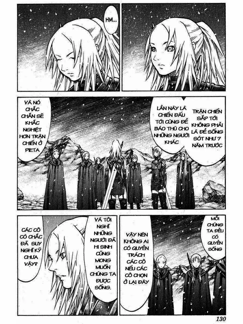 Truyện Tranh Claymore Mắt Bạc trang 4