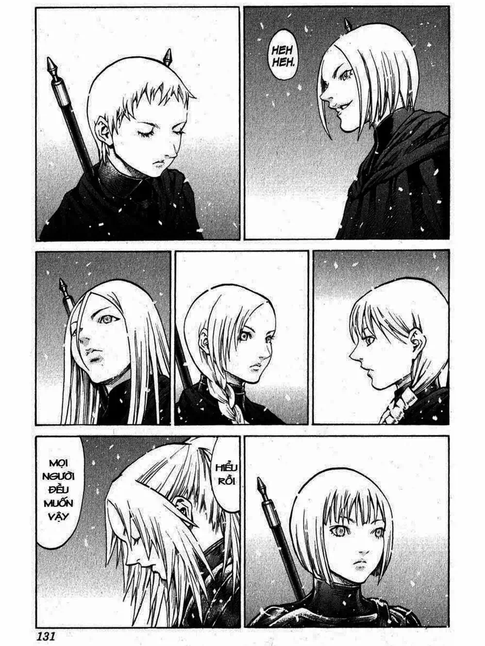 Truyện Tranh Claymore Mắt Bạc trang 4