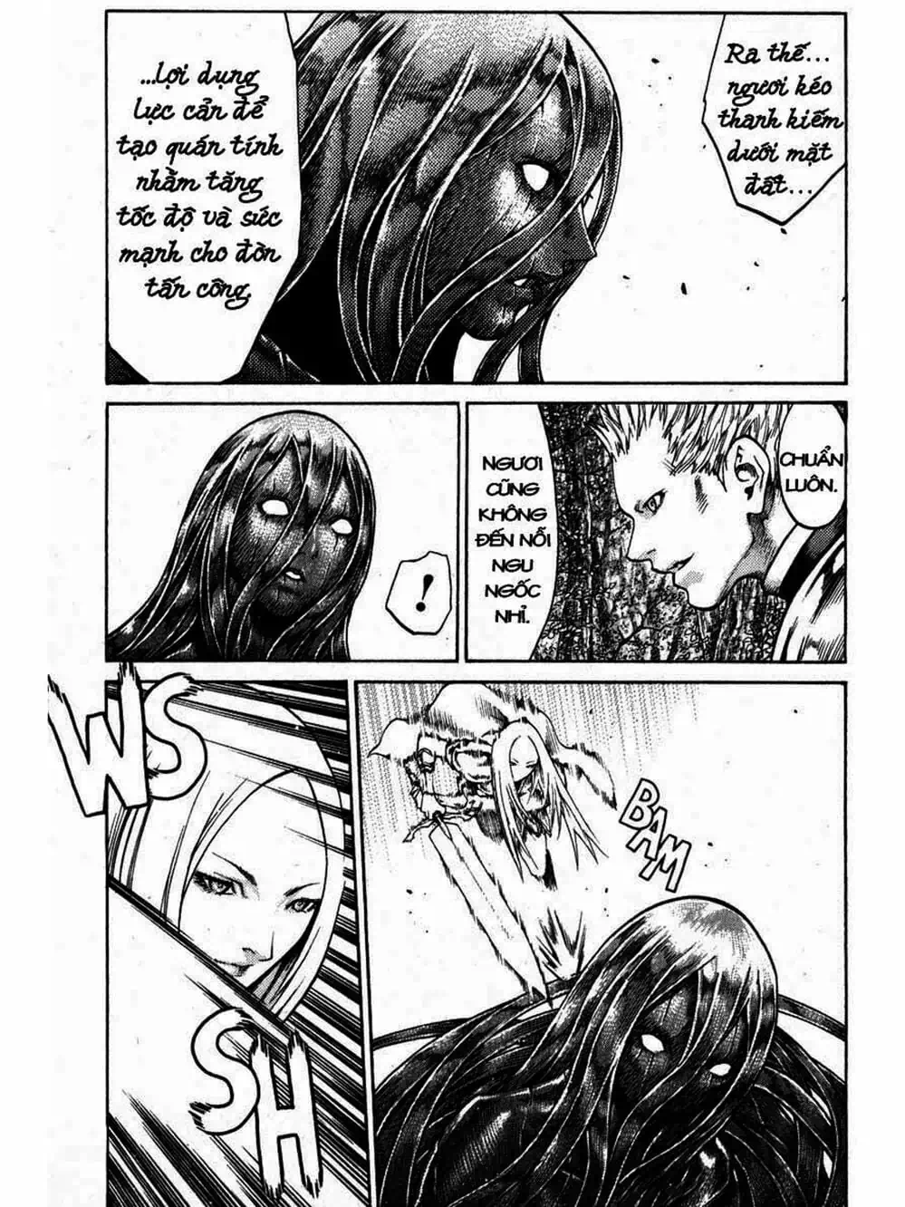 Truyện Tranh Claymore Mắt Bạc trang 4