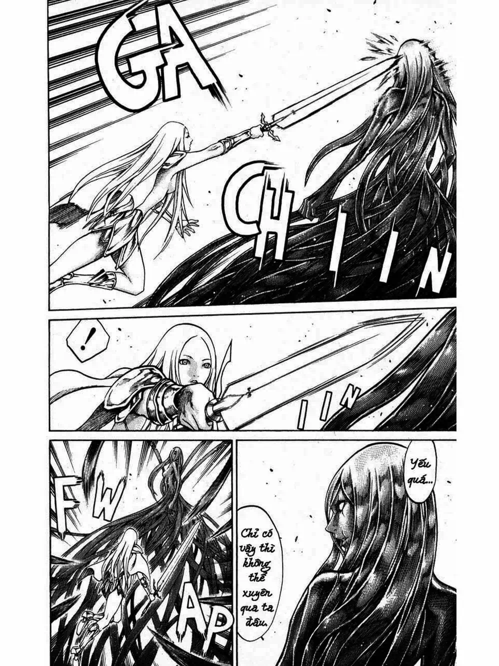 Truyện Tranh Claymore Mắt Bạc trang 4