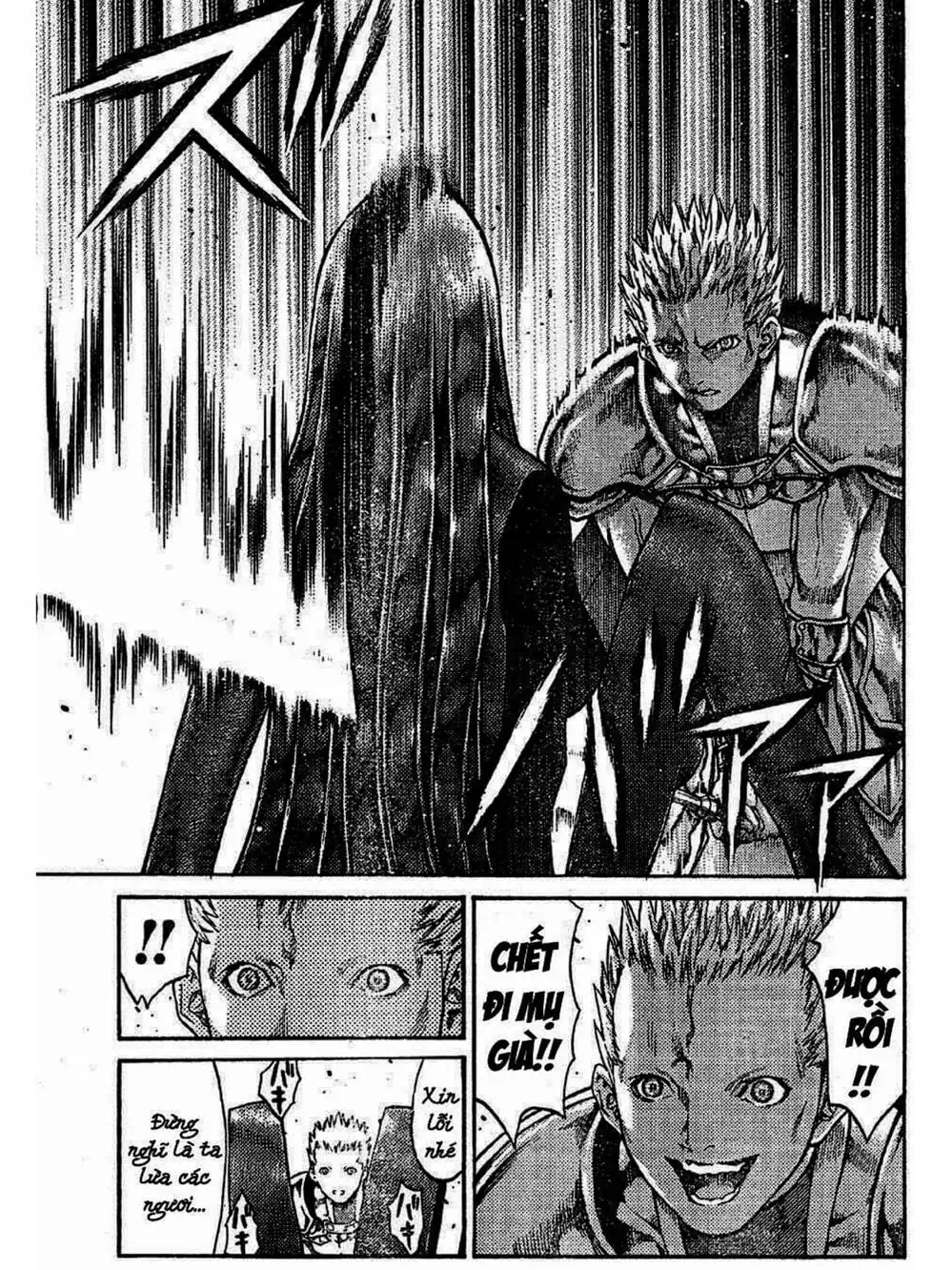 Truyện Tranh Claymore Mắt Bạc trang 4