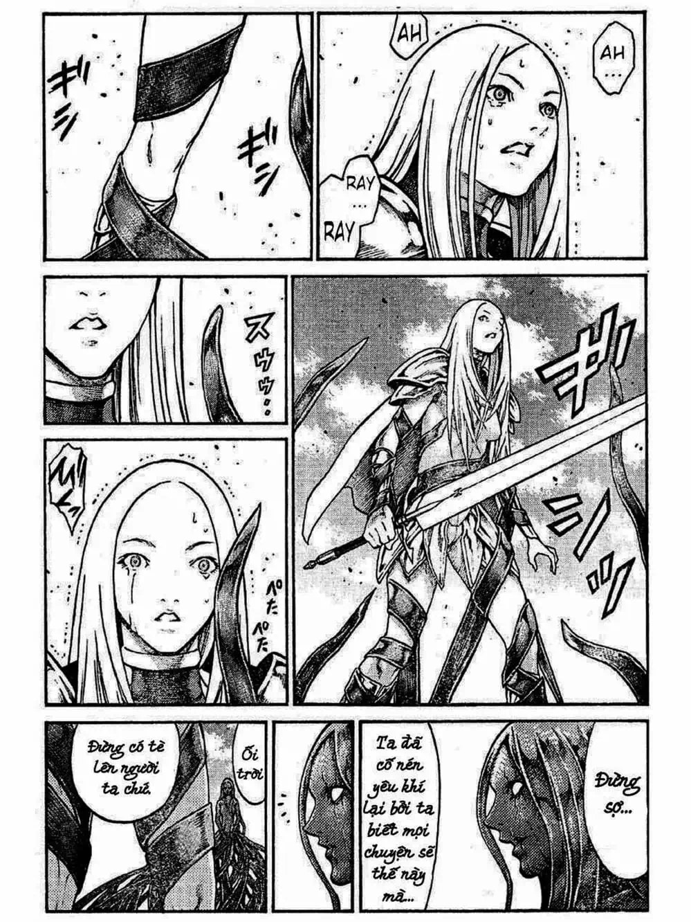Truyện Tranh Claymore Mắt Bạc trang 4