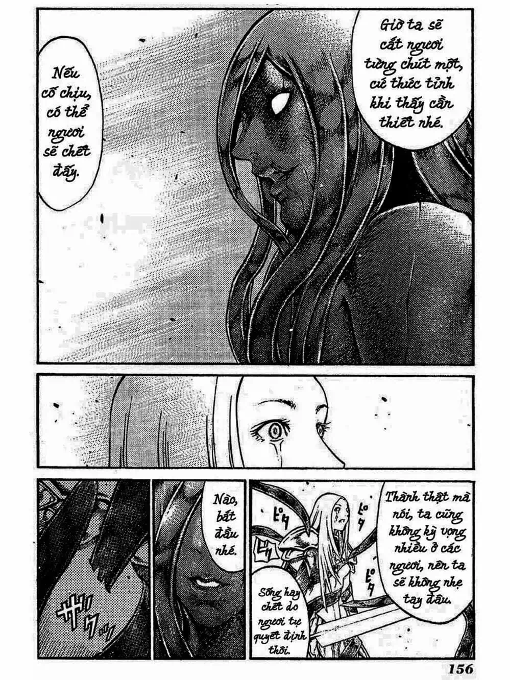 Truyện Tranh Claymore Mắt Bạc trang 4