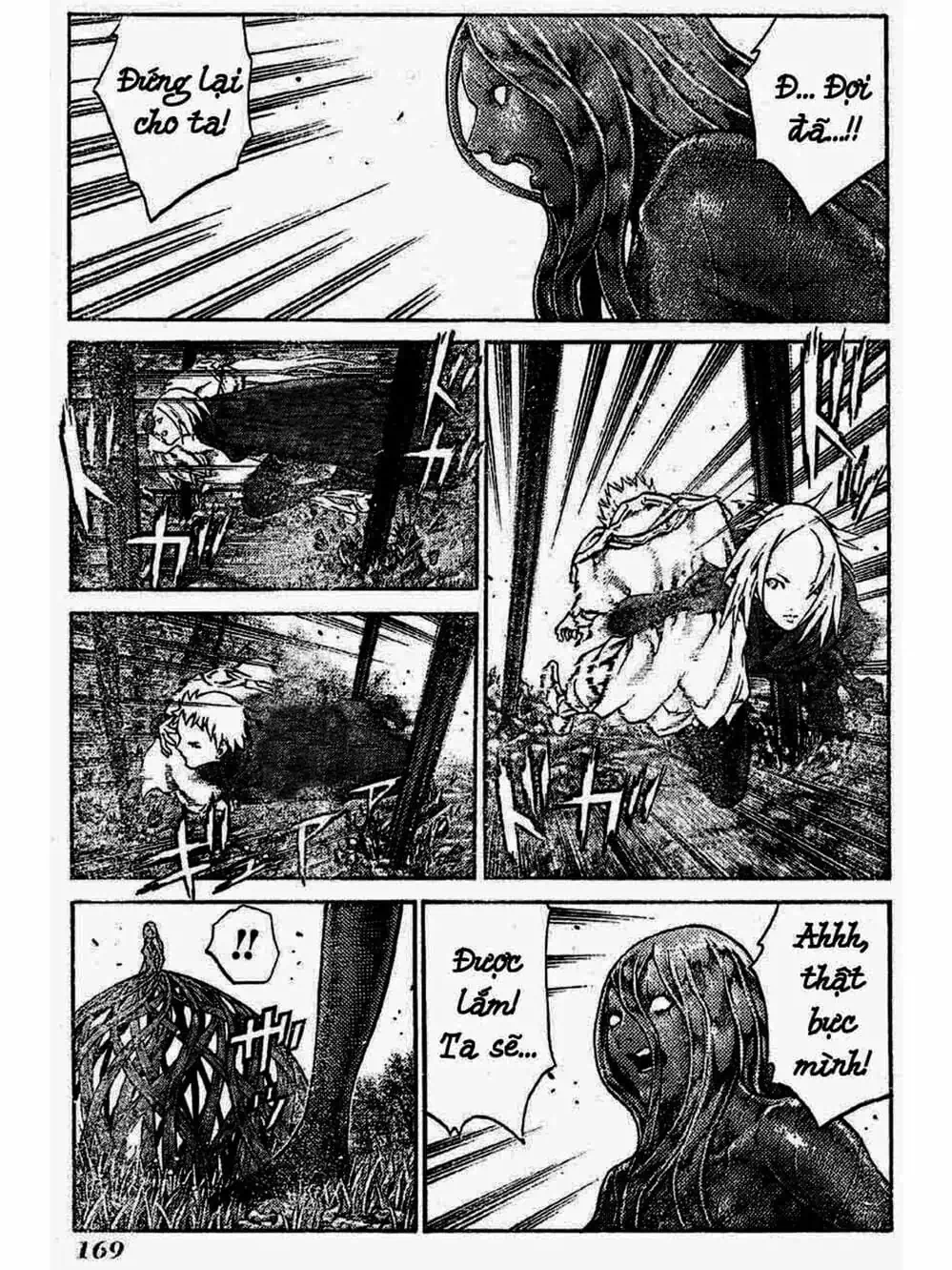 Truyện Tranh Claymore Mắt Bạc trang 4