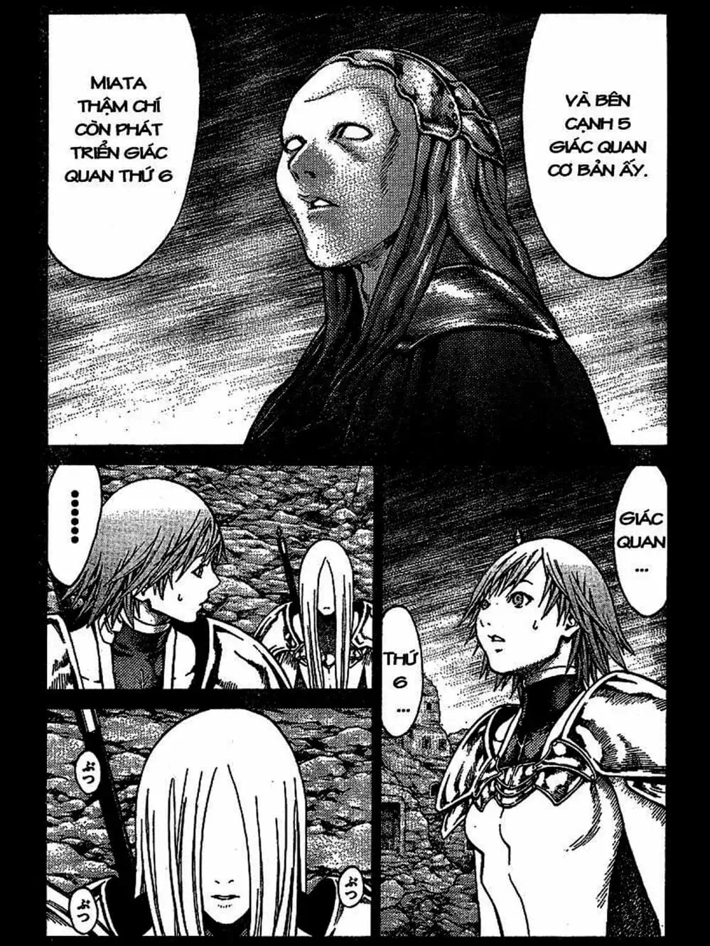Truyện Tranh Claymore Mắt Bạc trang 4