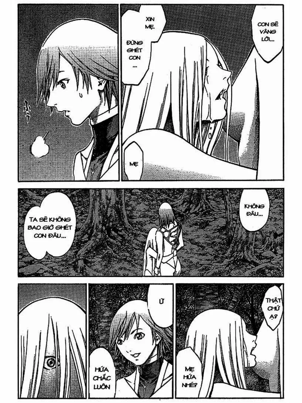 Truyện Tranh Claymore Mắt Bạc trang 4