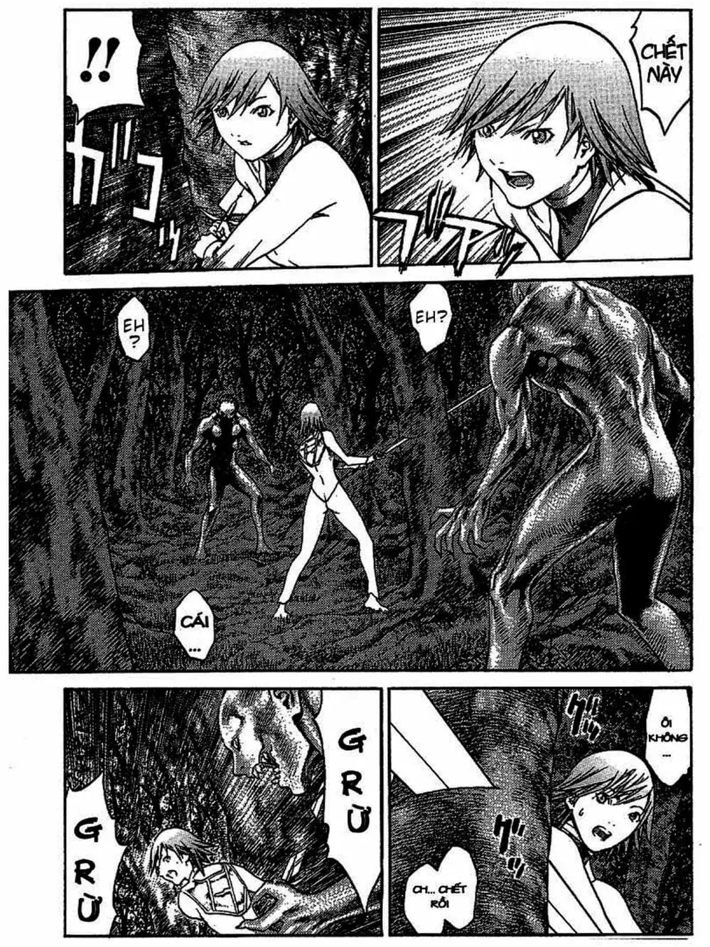 Truyện Tranh Claymore Mắt Bạc trang 4
