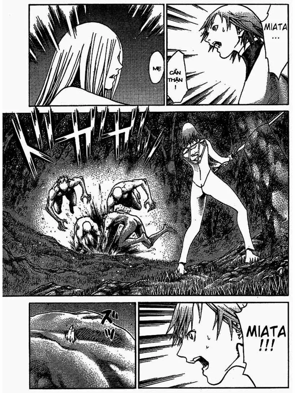 Truyện Tranh Claymore Mắt Bạc trang 4