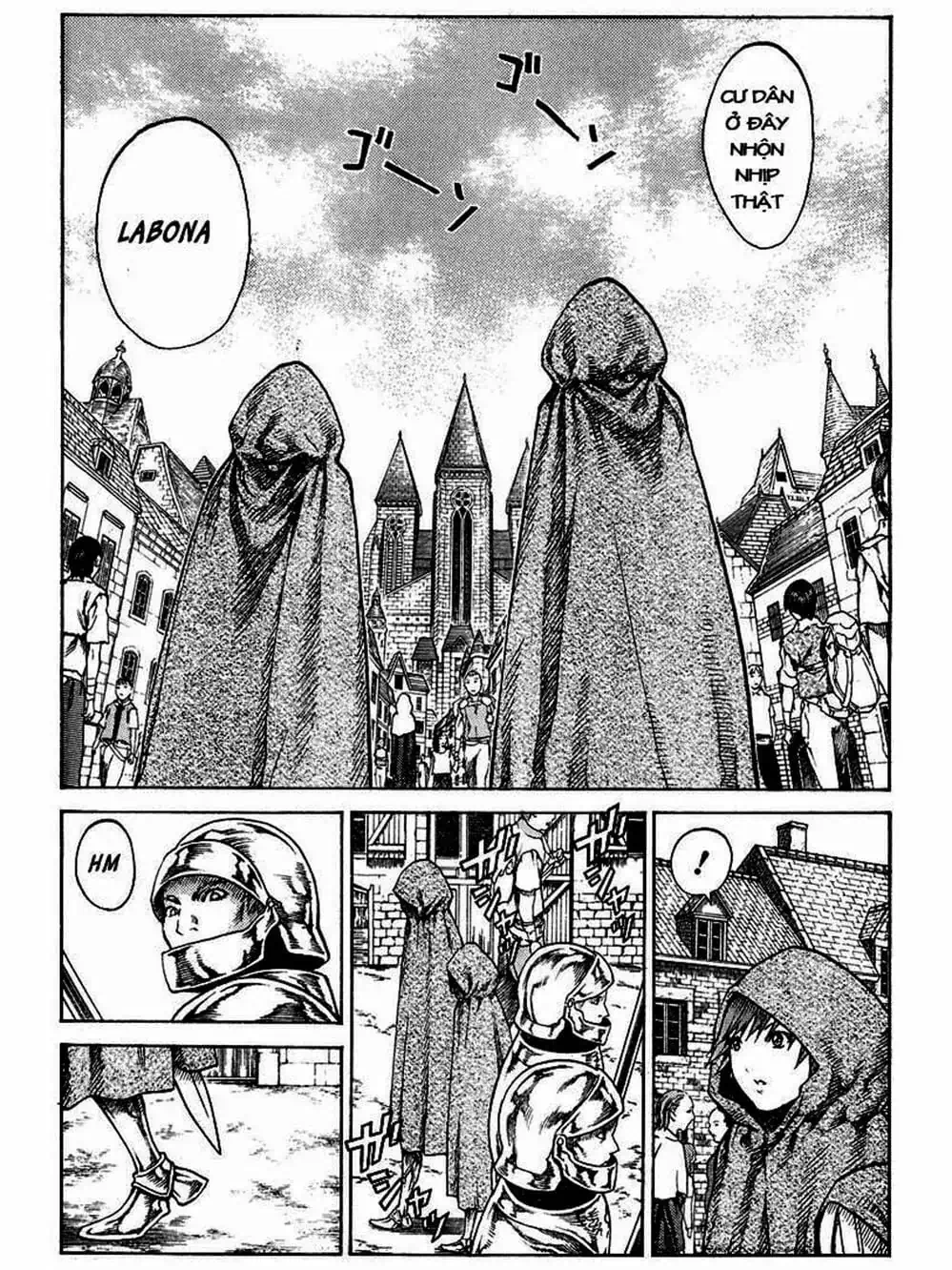 Truyện Tranh Claymore Mắt Bạc trang 4