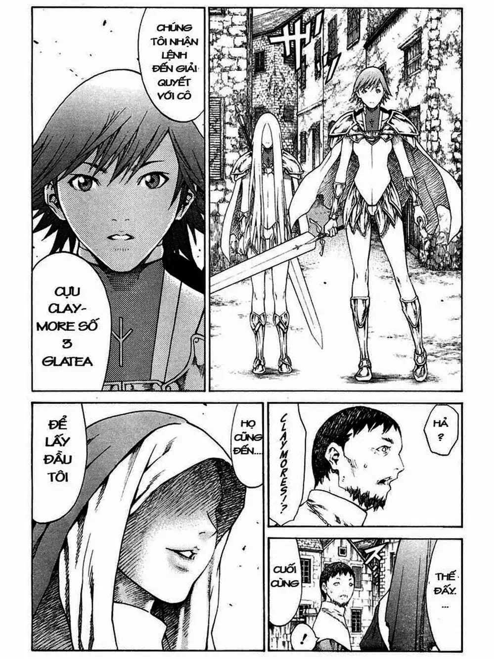 Truyện Tranh Claymore Mắt Bạc trang 4