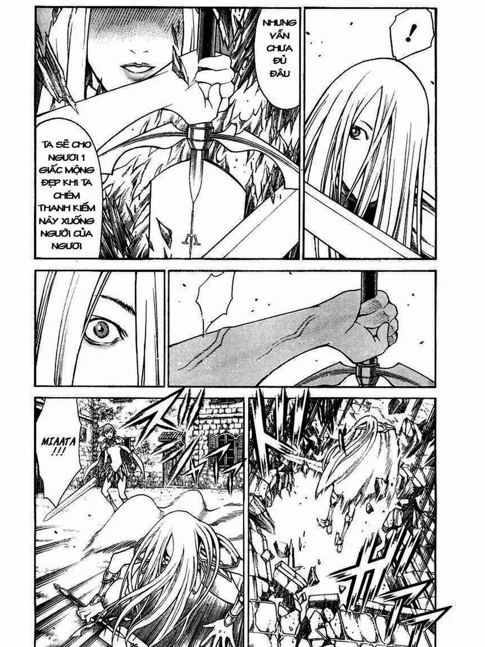 Truyện Tranh Claymore Mắt Bạc trang 4