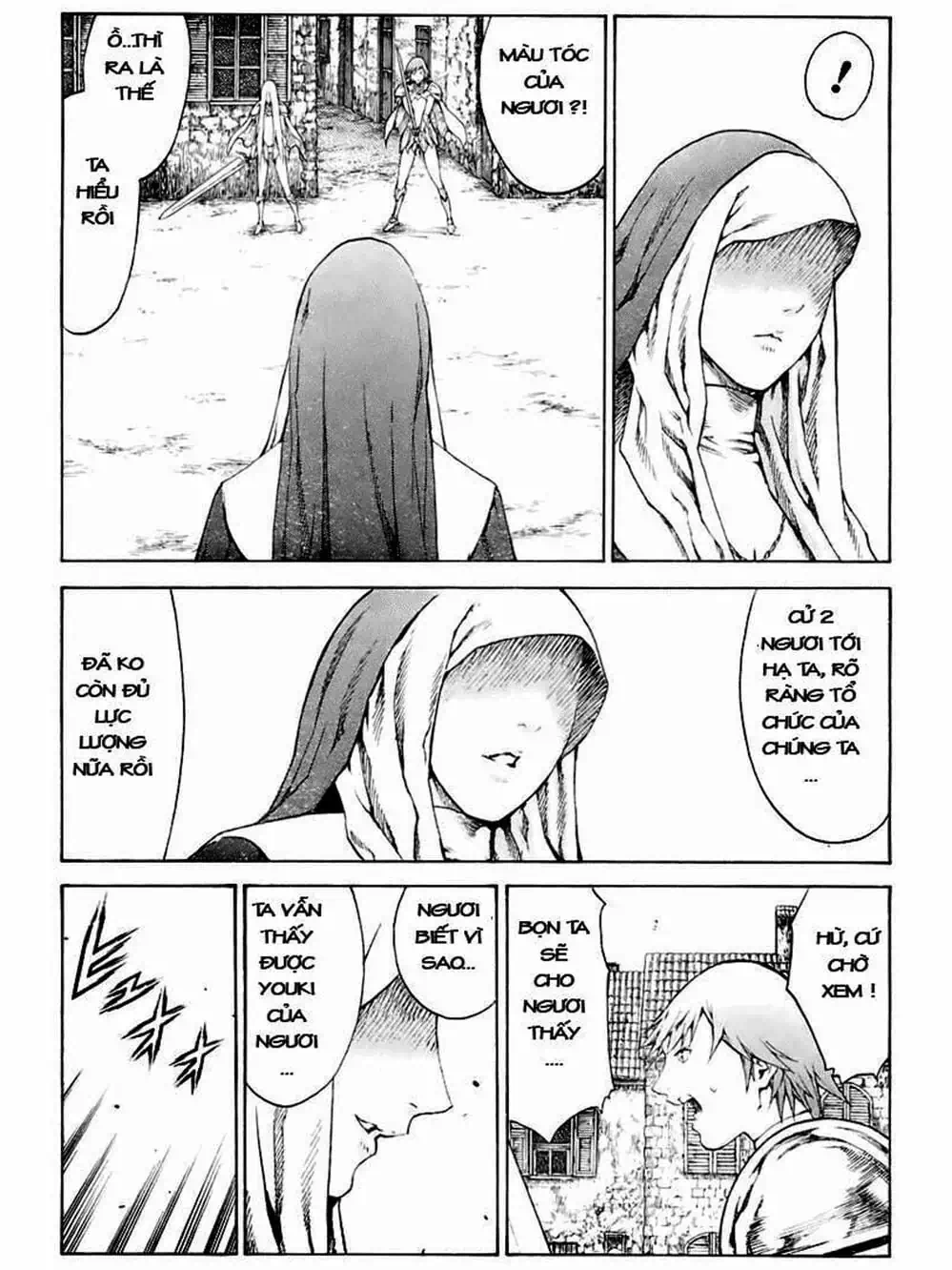 Truyện Tranh Claymore Mắt Bạc trang 4