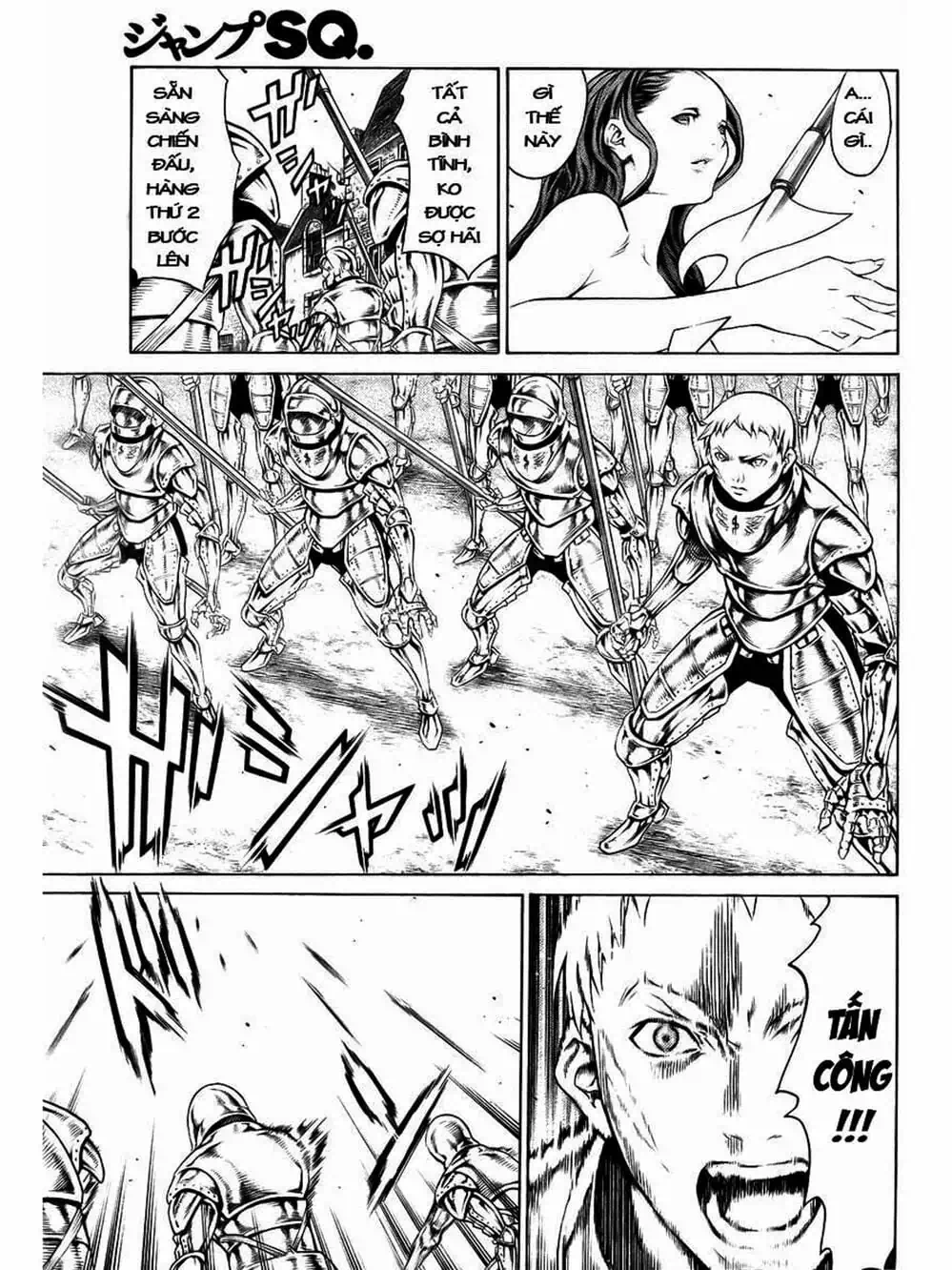 Truyện Tranh Claymore Mắt Bạc trang 4
