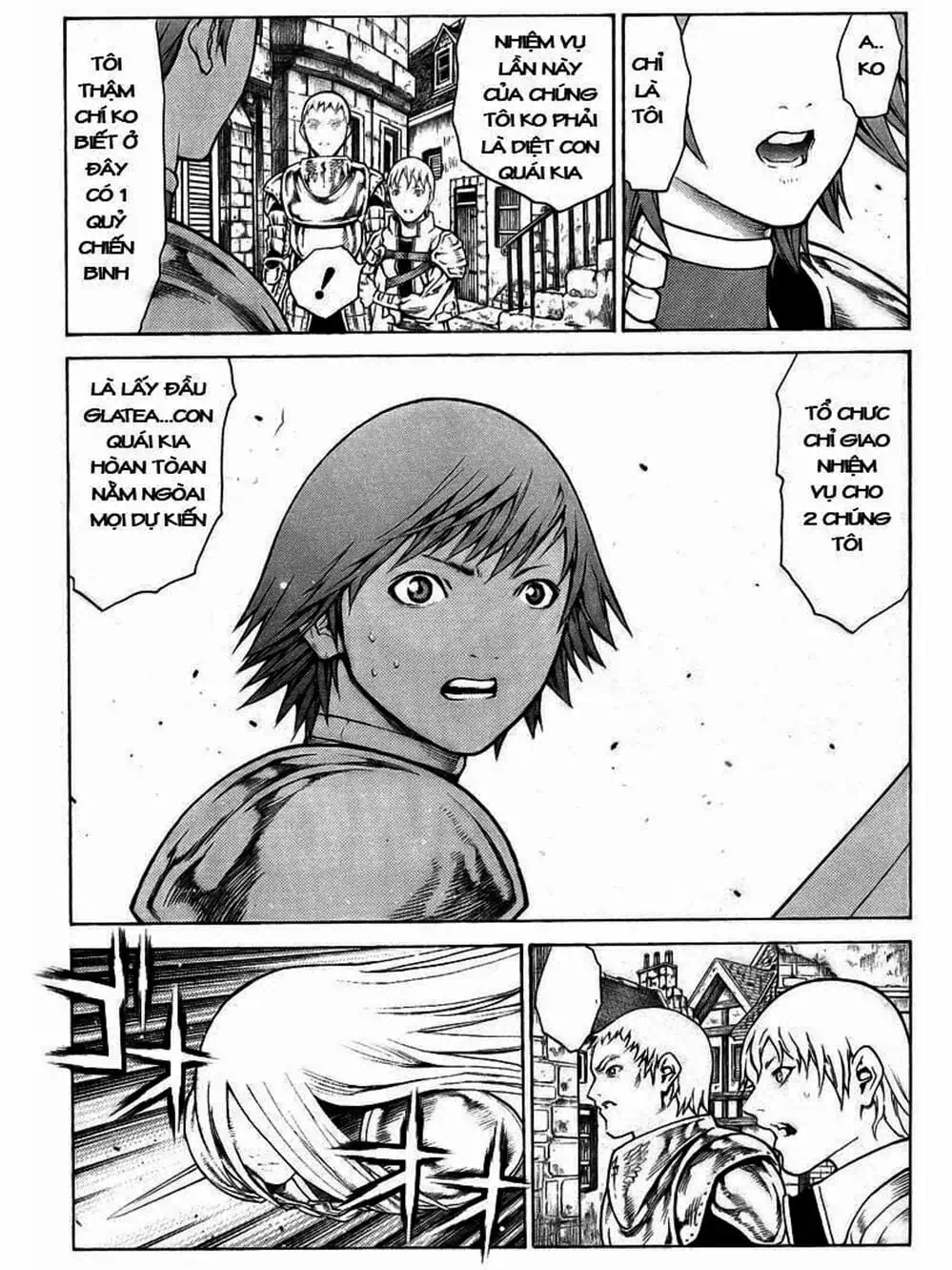 Truyện Tranh Claymore Mắt Bạc trang 4