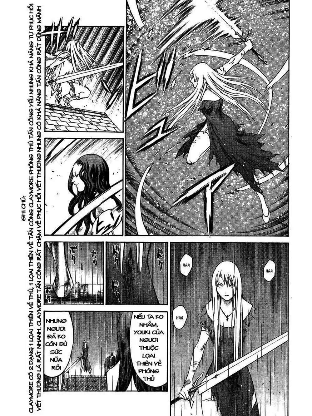 Truyện Tranh Claymore Mắt Bạc trang 4