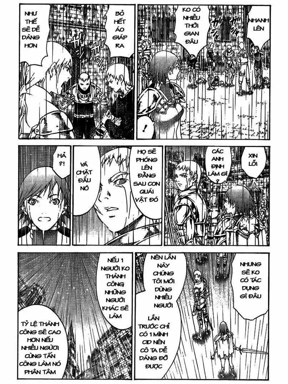 Truyện Tranh Claymore Mắt Bạc trang 4