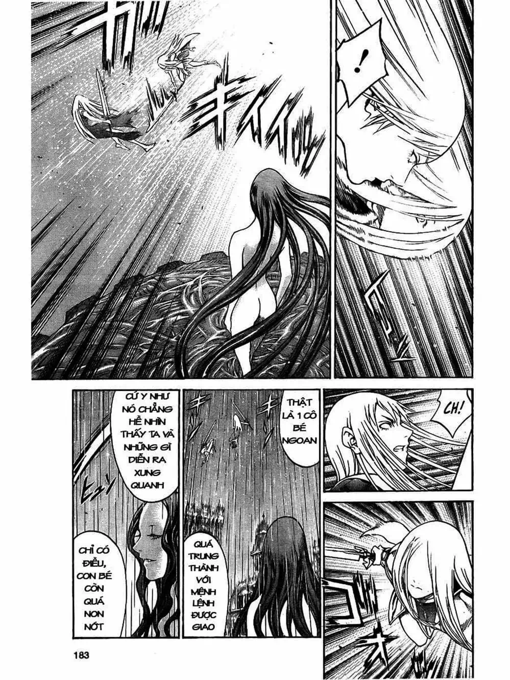 Truyện Tranh Claymore Mắt Bạc trang 4