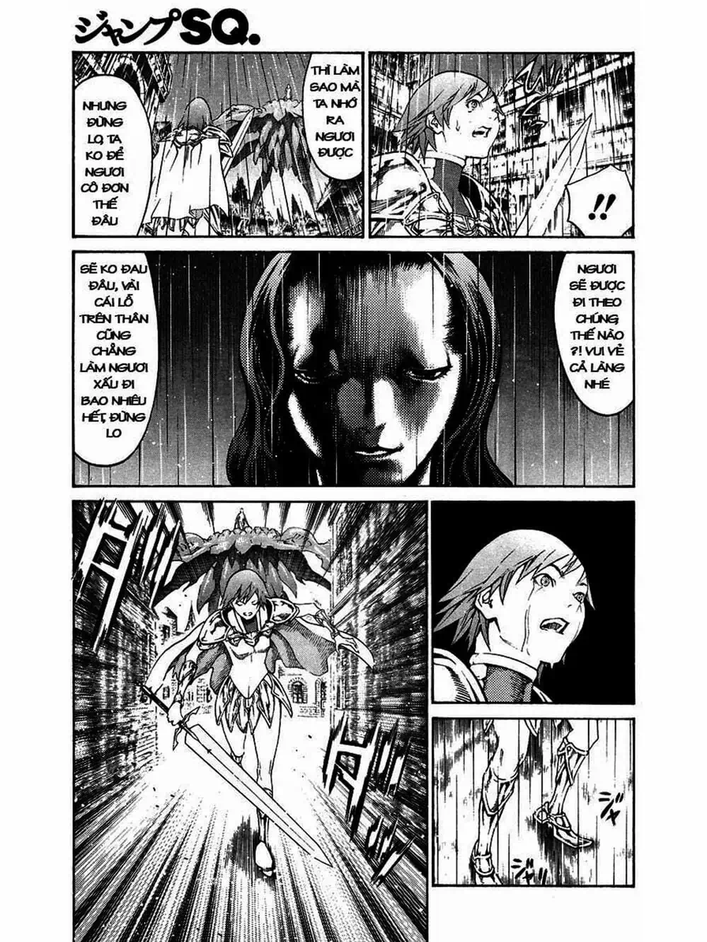 Truyện Tranh Claymore Mắt Bạc trang 4