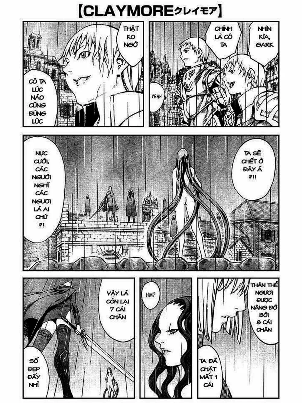 Truyện Tranh Claymore Mắt Bạc trang 4