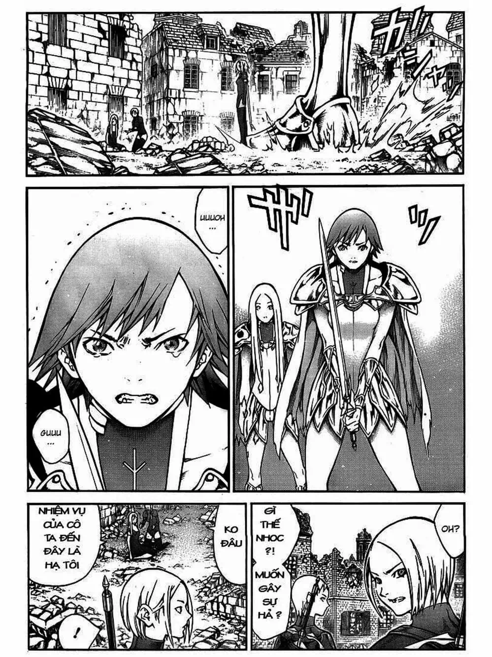 Truyện Tranh Claymore Mắt Bạc trang 4