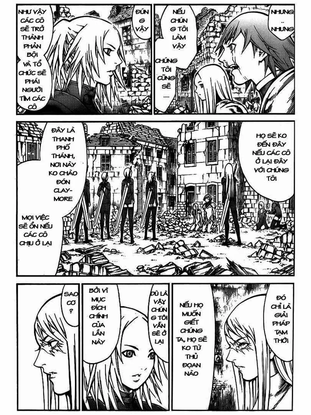 Truyện Tranh Claymore Mắt Bạc trang 4