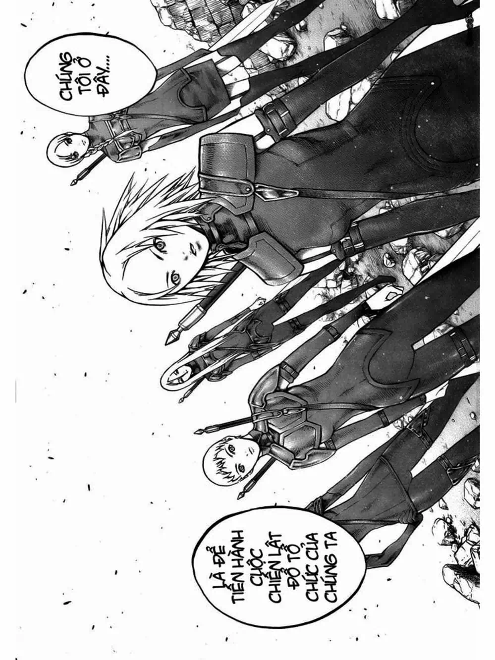 Truyện Tranh Claymore Mắt Bạc trang 4