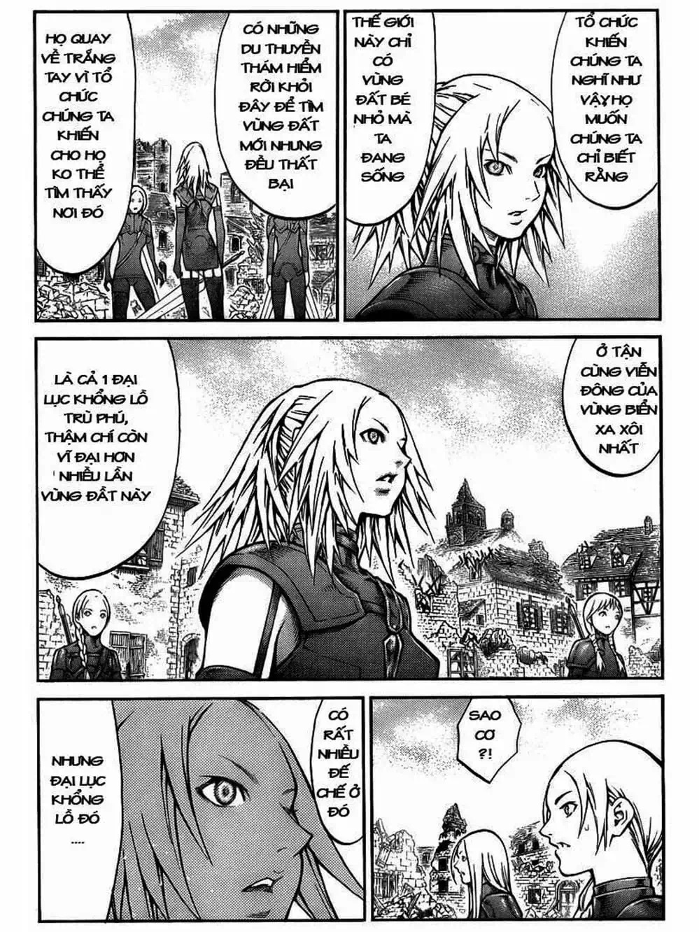 Truyện Tranh Claymore Mắt Bạc trang 4