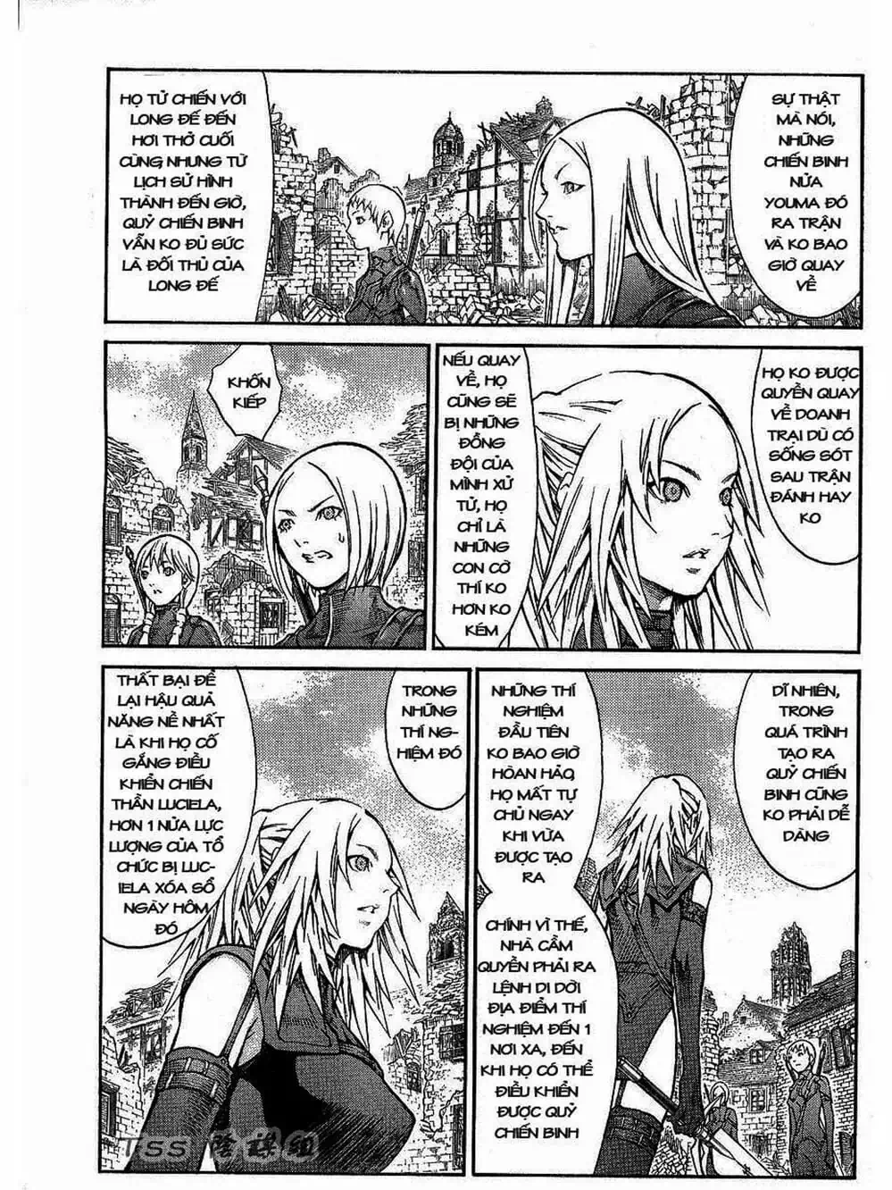 Truyện Tranh Claymore Mắt Bạc trang 4
