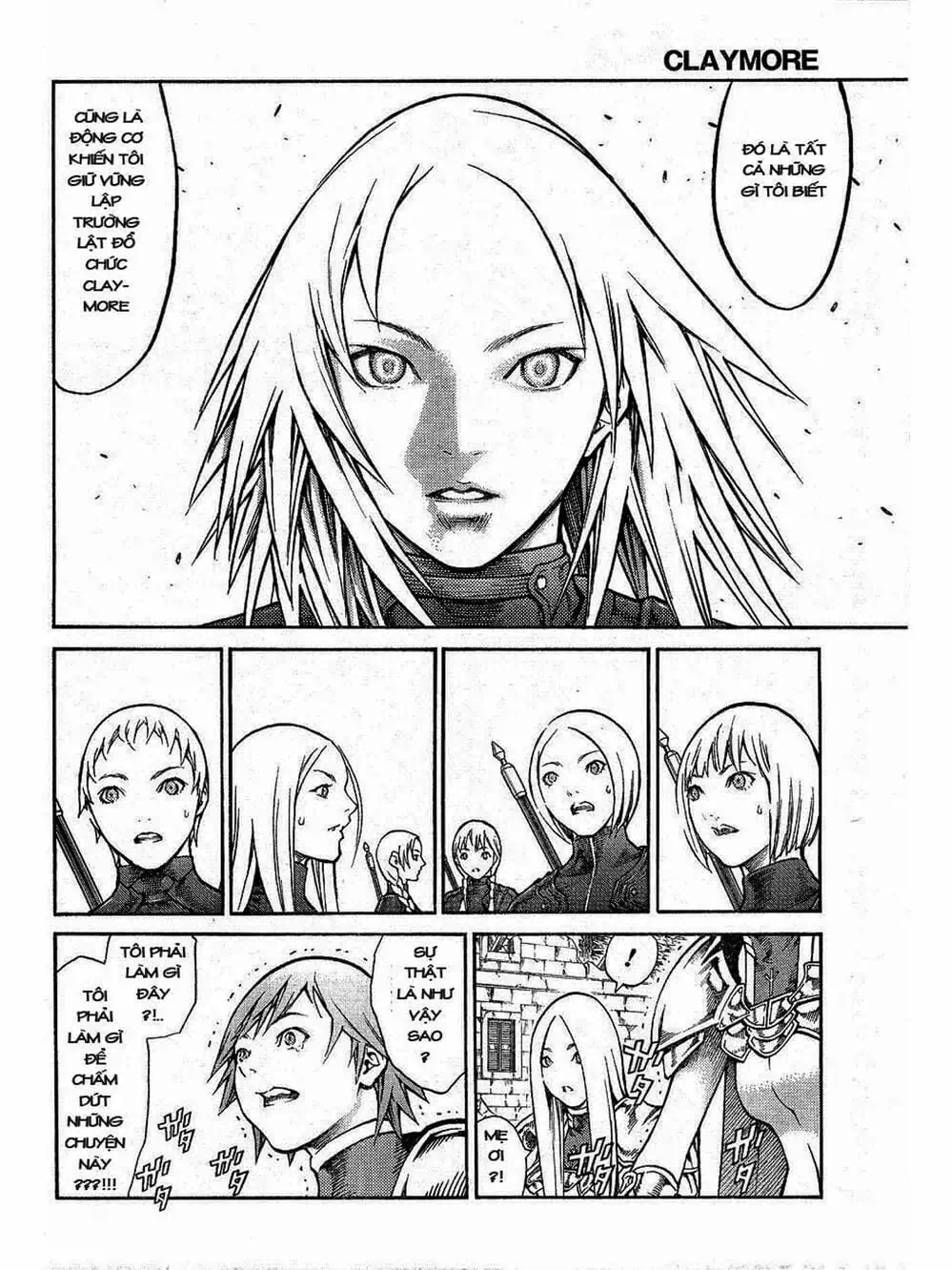 Truyện Tranh Claymore Mắt Bạc trang 4