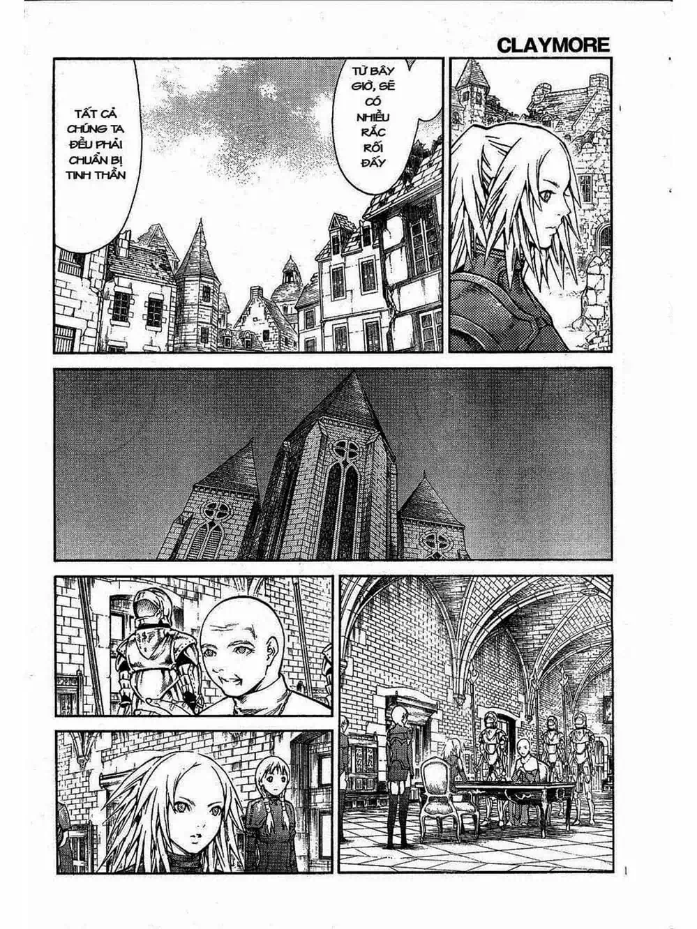 Truyện Tranh Claymore Mắt Bạc trang 4