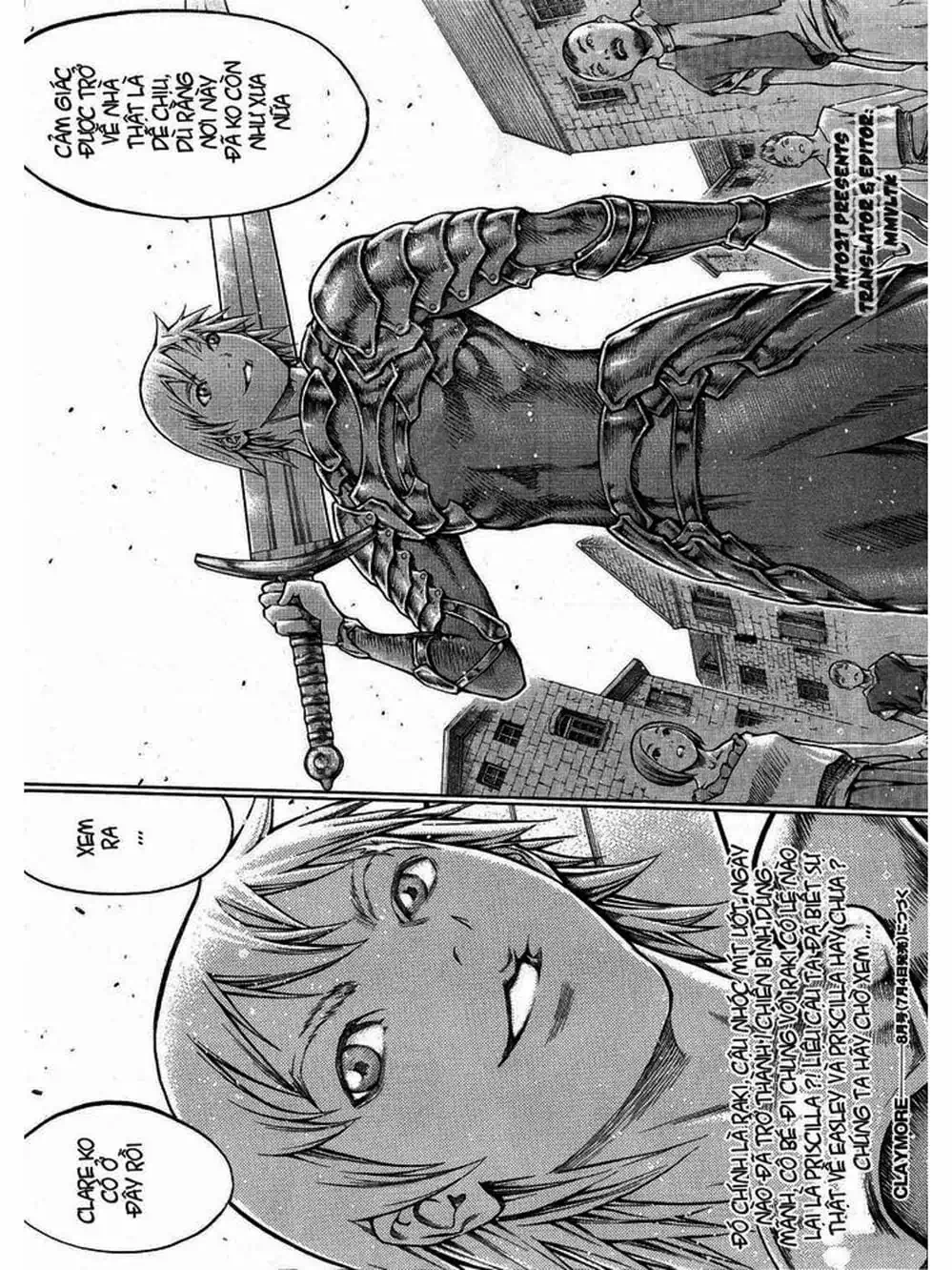 Truyện Tranh Claymore Mắt Bạc trang 4