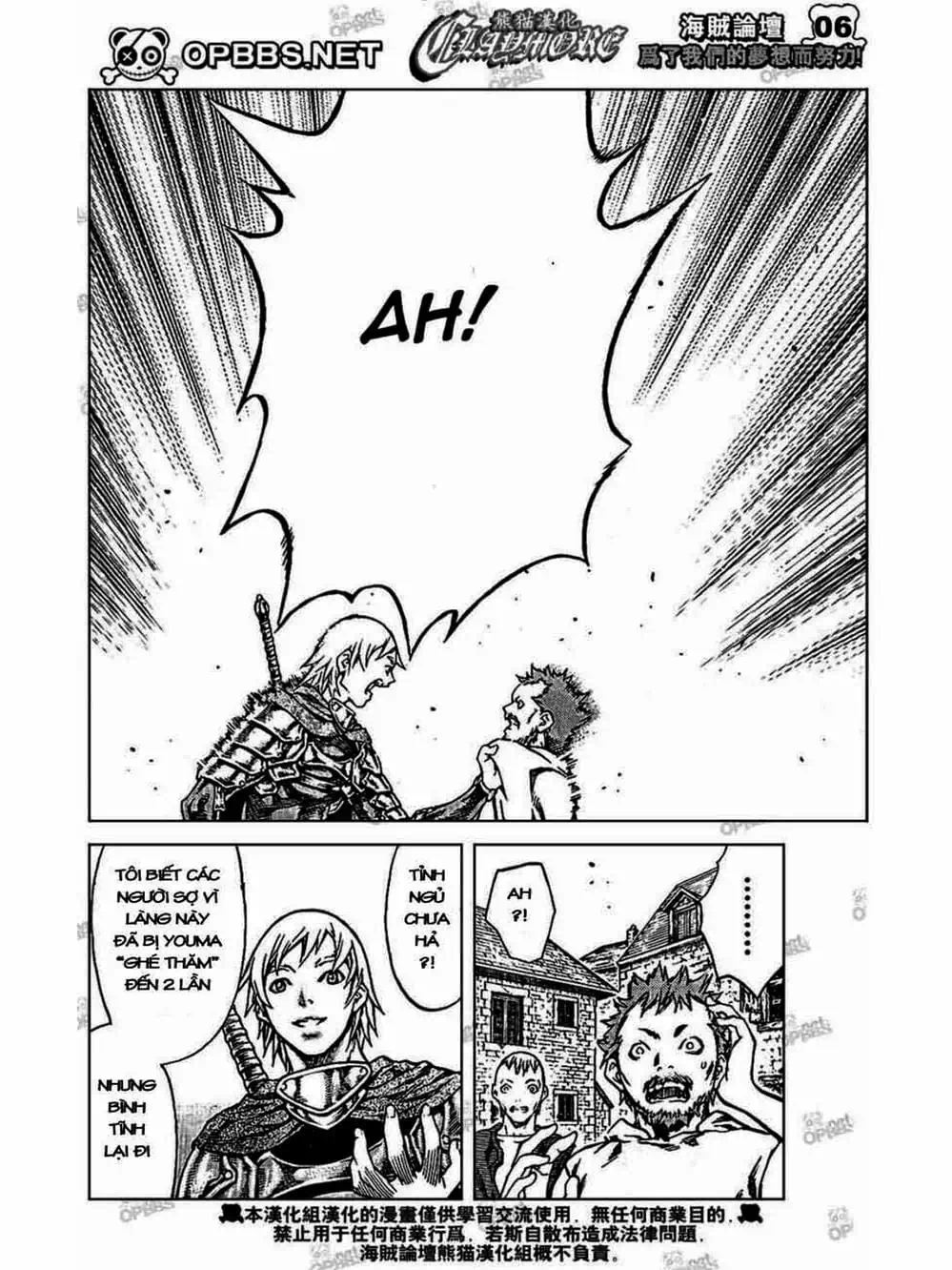 Truyện Tranh Claymore Mắt Bạc trang 4