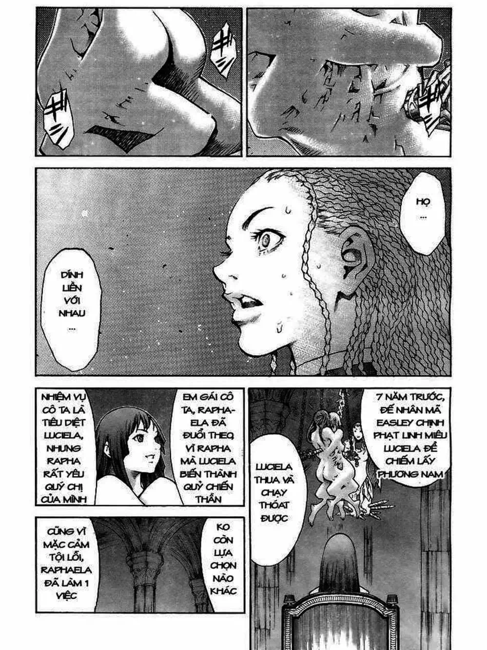 Truyện Tranh Claymore Mắt Bạc trang 4