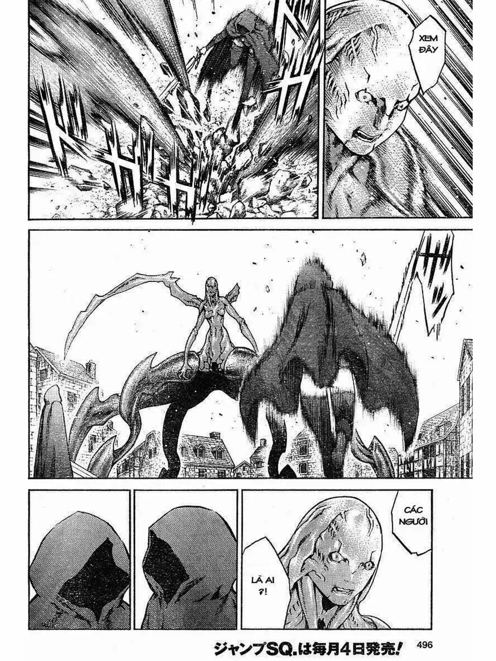 Truyện Tranh Claymore Mắt Bạc trang 4