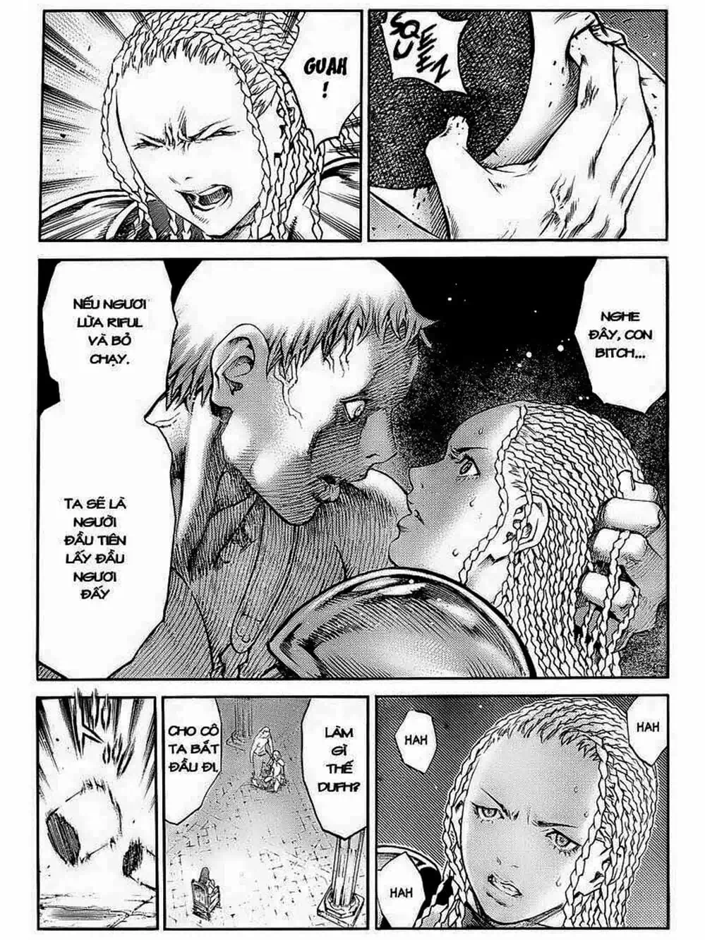 Truyện Tranh Claymore Mắt Bạc trang 4