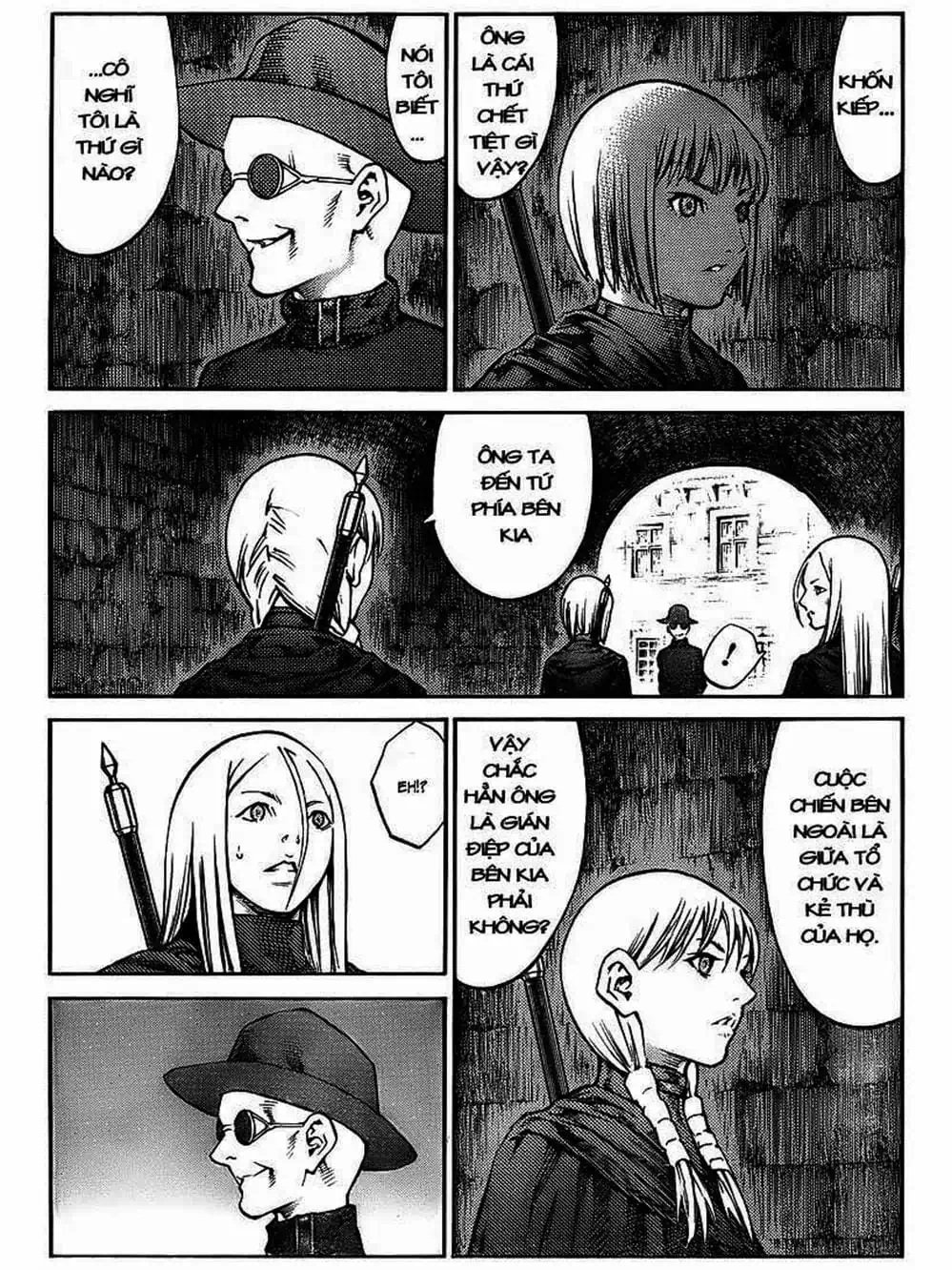 Truyện Tranh Claymore Mắt Bạc trang 4