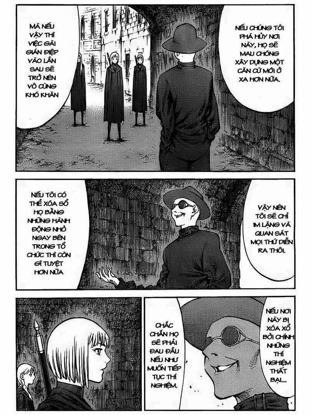 Truyện Tranh Claymore Mắt Bạc trang 4