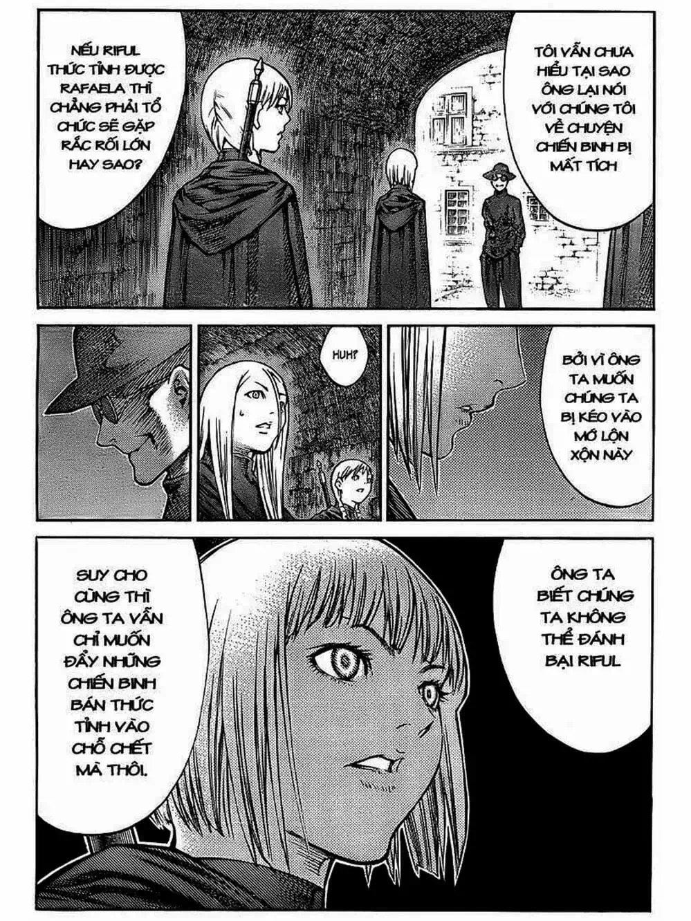 Truyện Tranh Claymore Mắt Bạc trang 4
