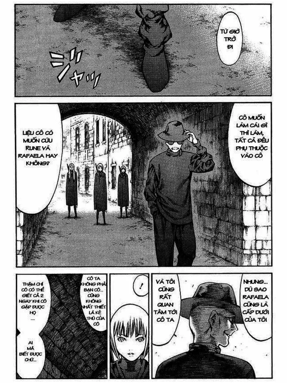 Truyện Tranh Claymore Mắt Bạc trang 4