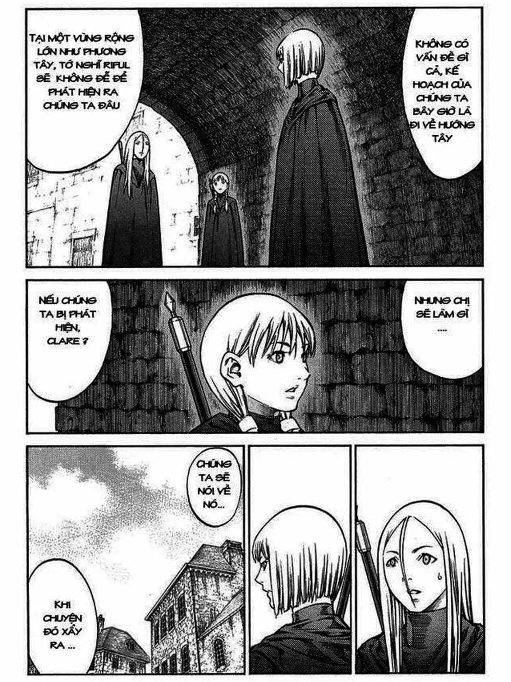 Truyện Tranh Claymore Mắt Bạc trang 4