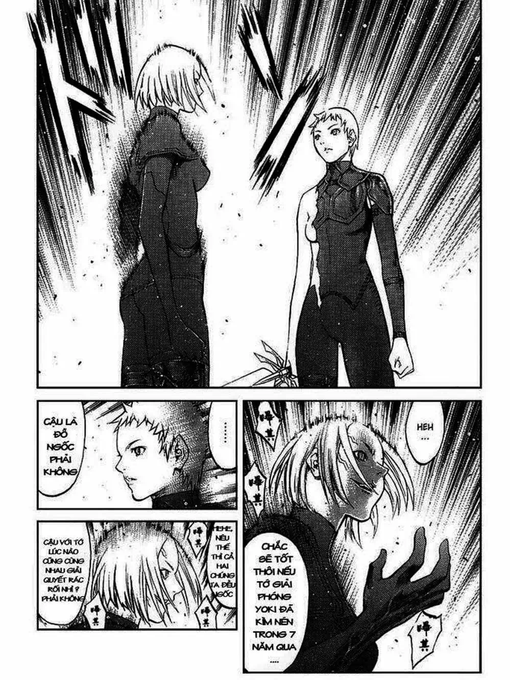 Truyện Tranh Claymore Mắt Bạc trang 4
