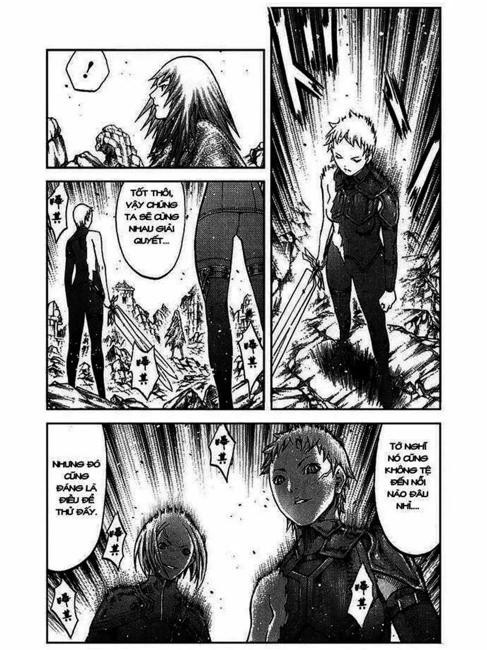 Truyện Tranh Claymore Mắt Bạc trang 4