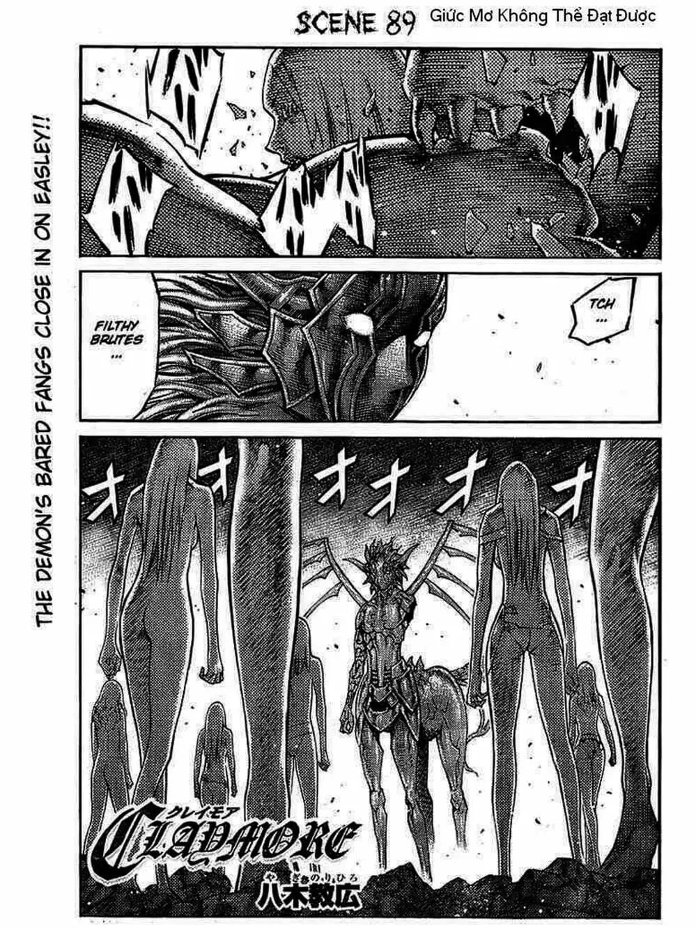 Truyện Tranh Claymore Mắt Bạc trang 4