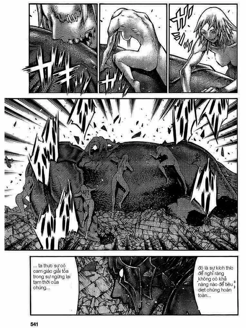 Truyện Tranh Claymore Mắt Bạc trang 4