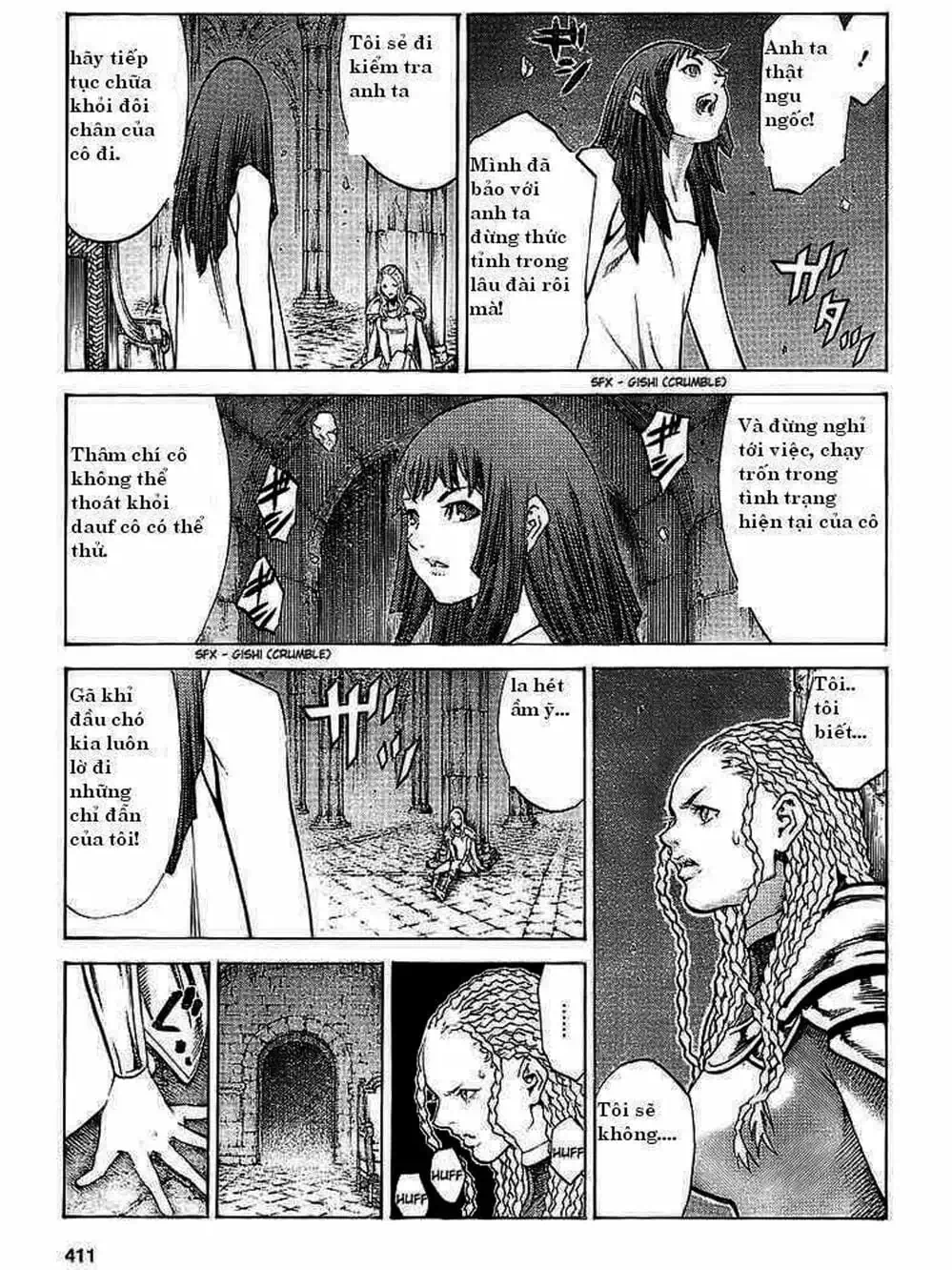 Truyện Tranh Claymore Mắt Bạc trang 4