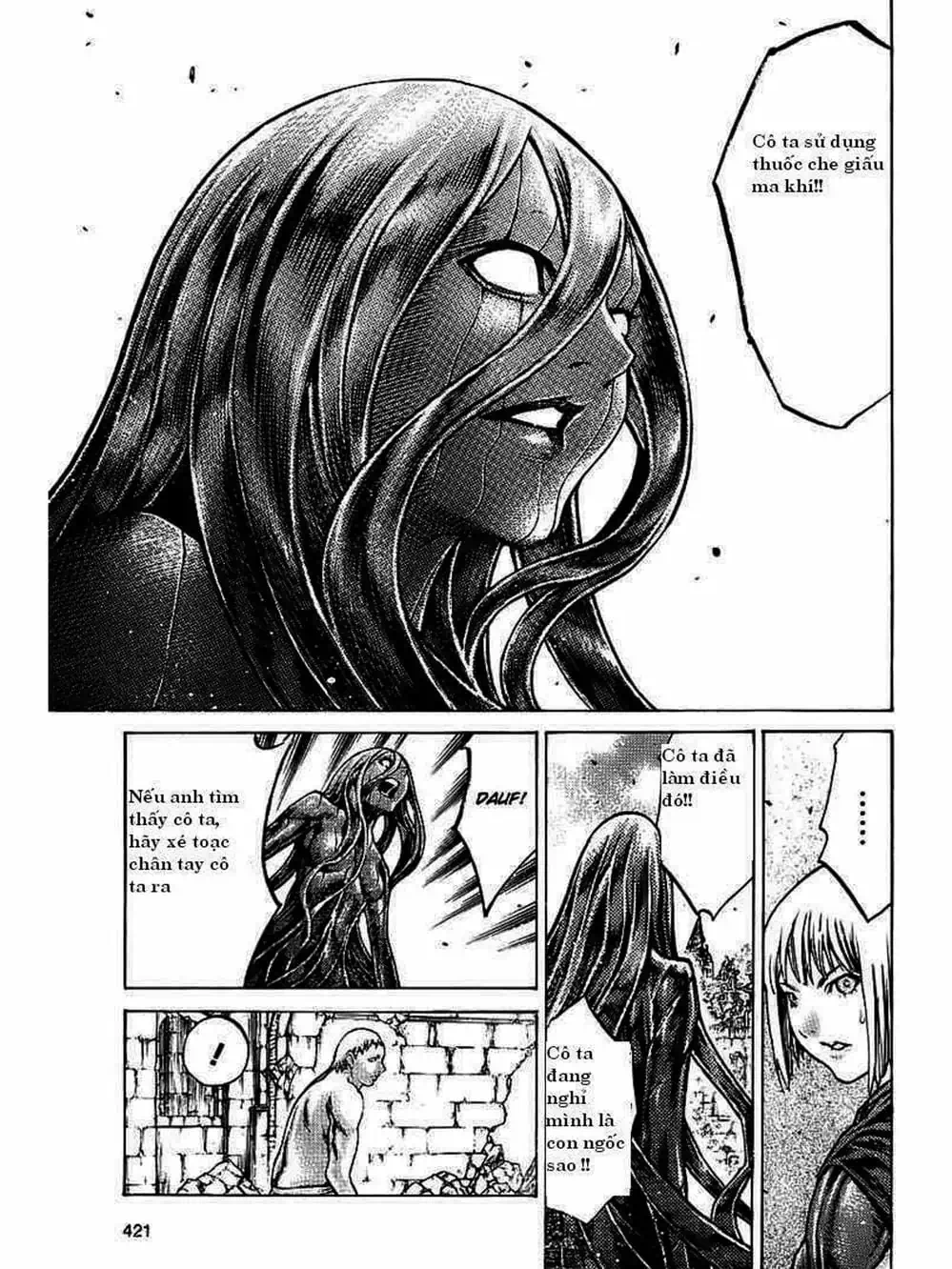 Truyện Tranh Claymore Mắt Bạc trang 4