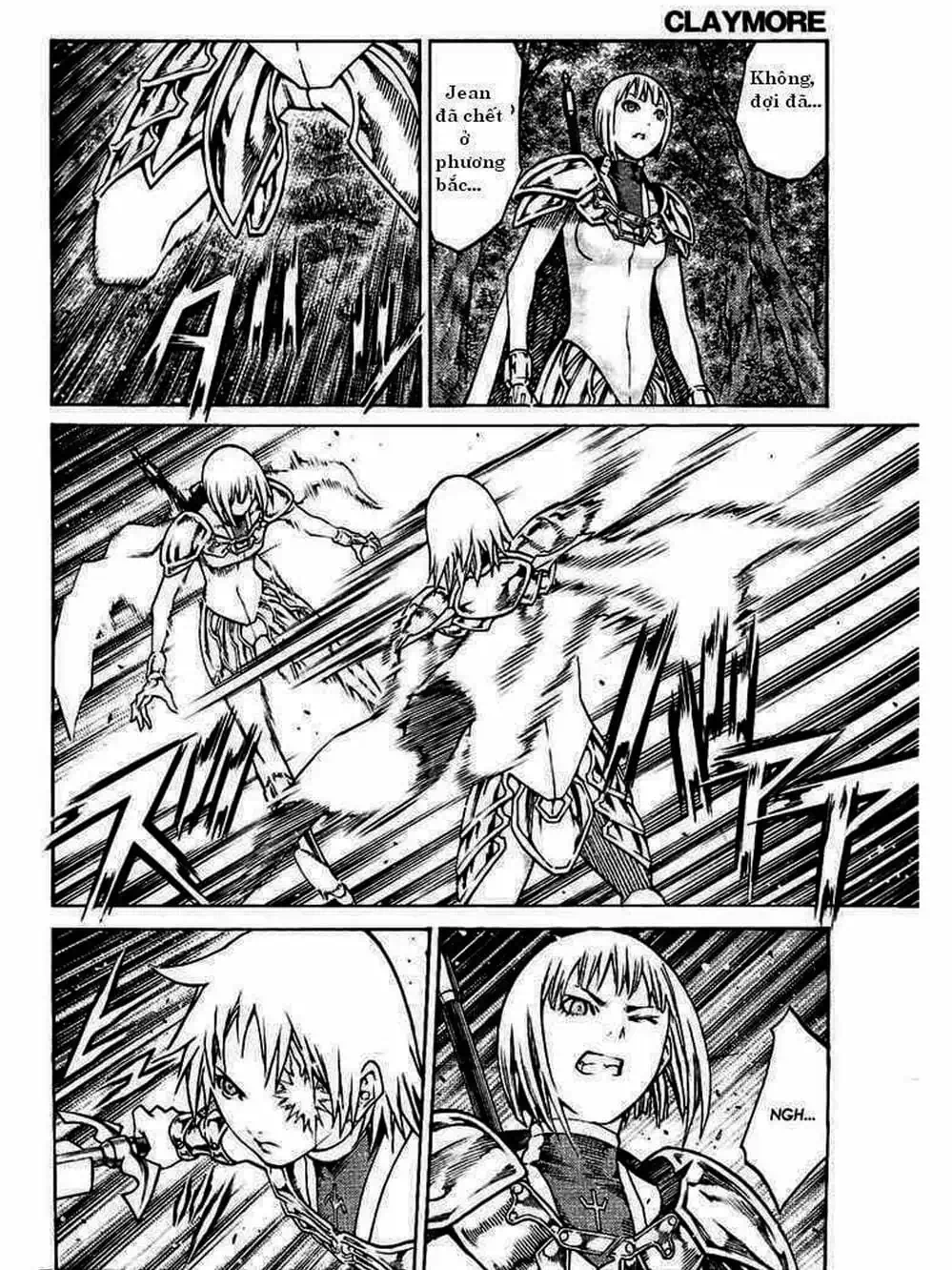Truyện Tranh Claymore Mắt Bạc trang 4