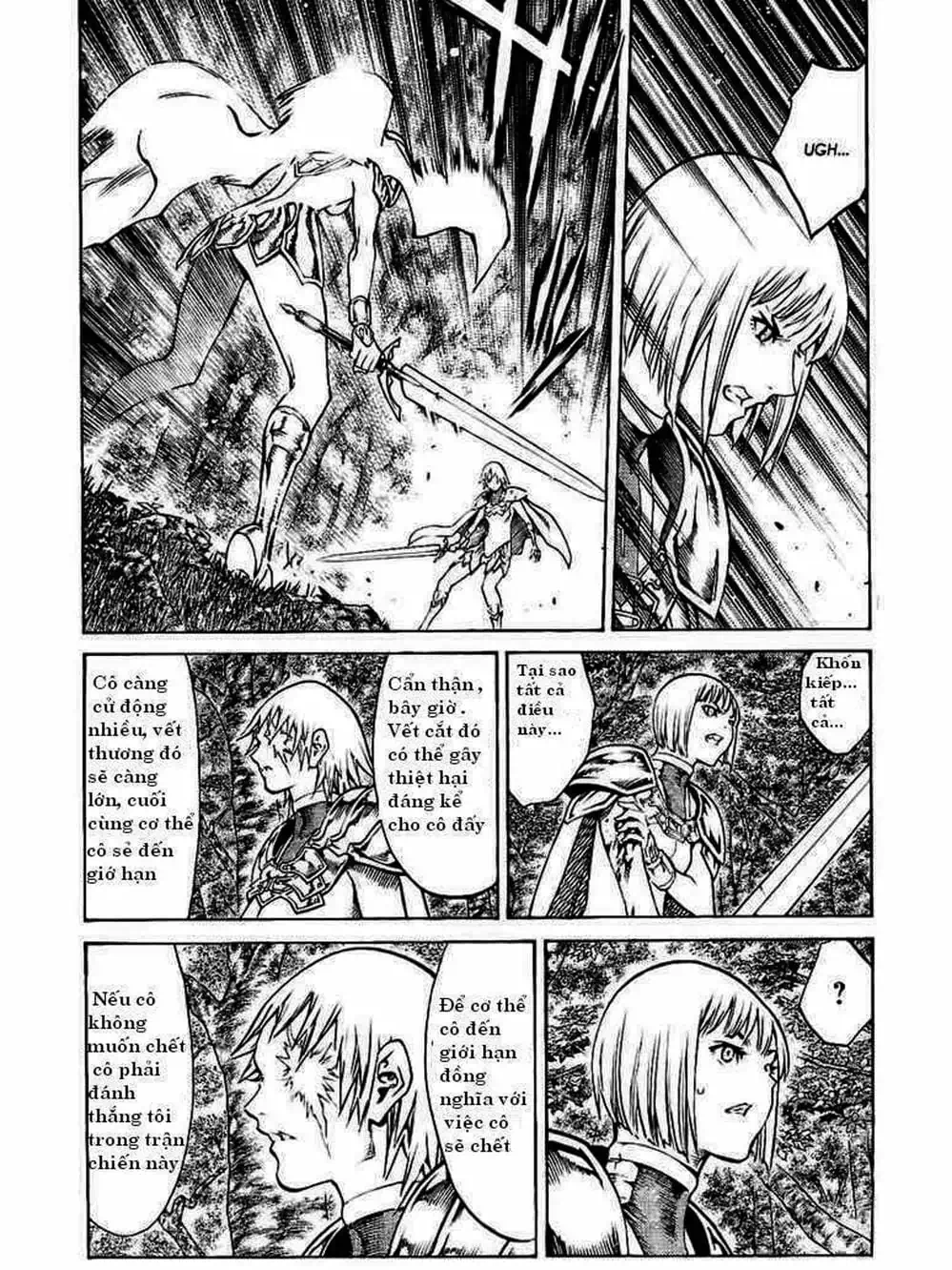 Truyện Tranh Claymore Mắt Bạc trang 4