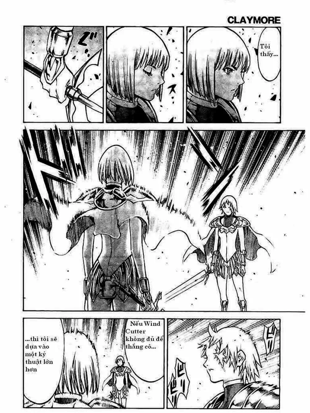 Truyện Tranh Claymore Mắt Bạc trang 4